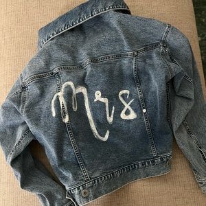 MRS  jacket for brides!